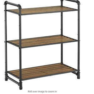 VASAGLE 3-Tier Storage Rack, Customizable Bathroom